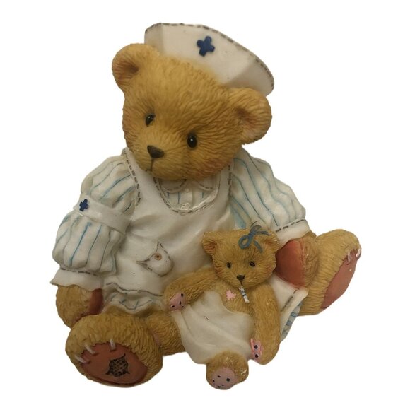 Enesco Other - Cherished Teddies Bear Nurse "Friendship Makes It All Better" Laura Enesco